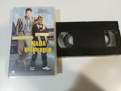 NADA QUE PERDER TIM ROBBINS MARTIN LAWRENCE - CINTA VHS TAPE CASTELLANO