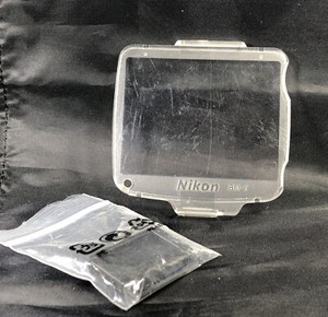 Genuine Nikon BM-7 Camera LCD Monitor Cover Screen Protector DK-5 Cap for D80