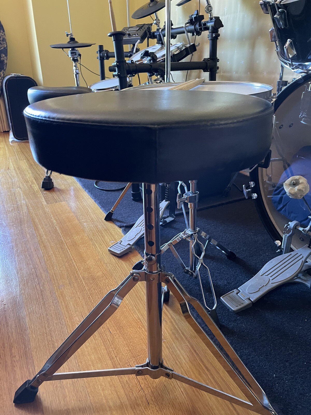 Acoustic Drum Set eBay