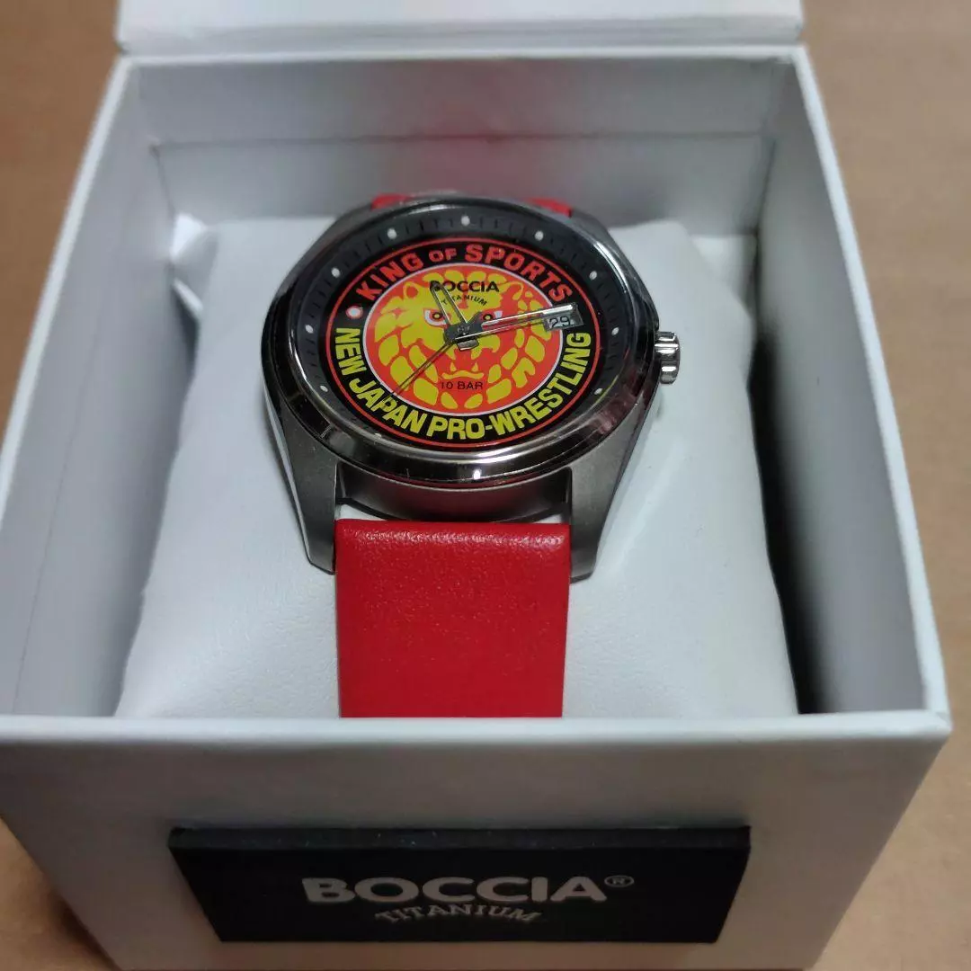 Price reduction impossible New Japan Pro-Wrestling xBoccia Watch Collection eBay