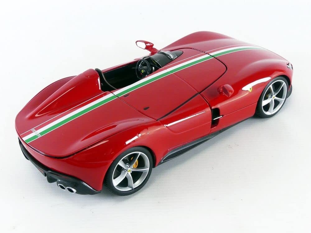 1/18 Bburago Ferrari Monza SP1 in Red Diecast Model Car with