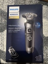 Philips Norelco 9000 Prestige Shaver W/Qi Charging Pad - Black  