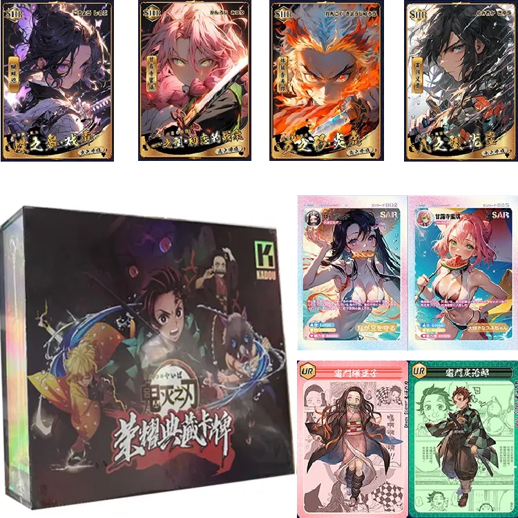 Demon Slayer Kimetsu No Yaiba Trading Card Booster Box TCG