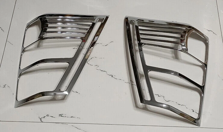 2 piezas para Suzuki Grand Vitara 2006-2013 ABS cromo luz trasera lámpara cubierta moldura Foto 3 de 4