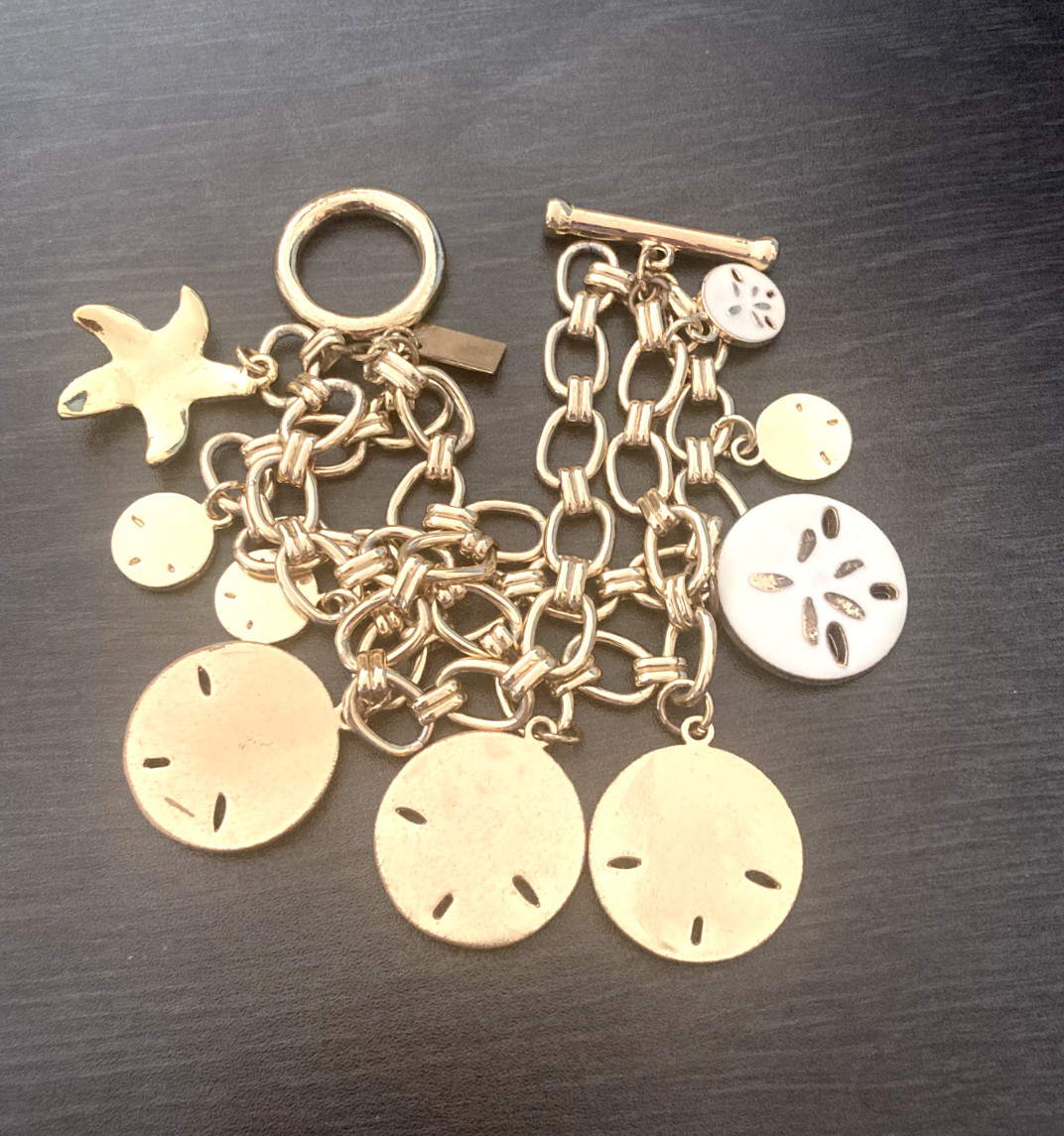 Lilly Pulitzer 3 Chains Toggle Charm Bracelet - image 4