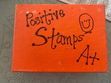 Set Of Twenty Four Teacher  s Stamps With Positive Messages For Student Papers