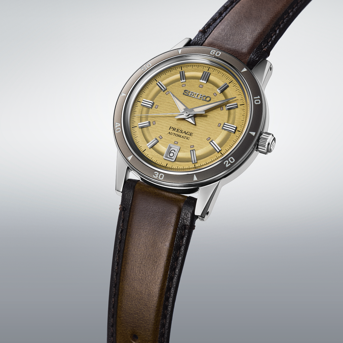 SEIKO PRESAGE SARY269 Golden Yellow Automatic Mechanical Style