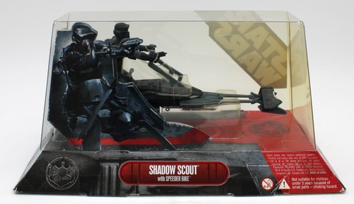 Star Wars Shadow Scout with Speeder Bike SDCC Exclusive Hasbro New in Box - Picture 2 of 5