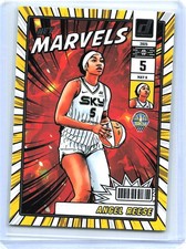 2025 Donruss WNBA #20 Angel Reese Net Marvels Basketball Card - Chicago Sky