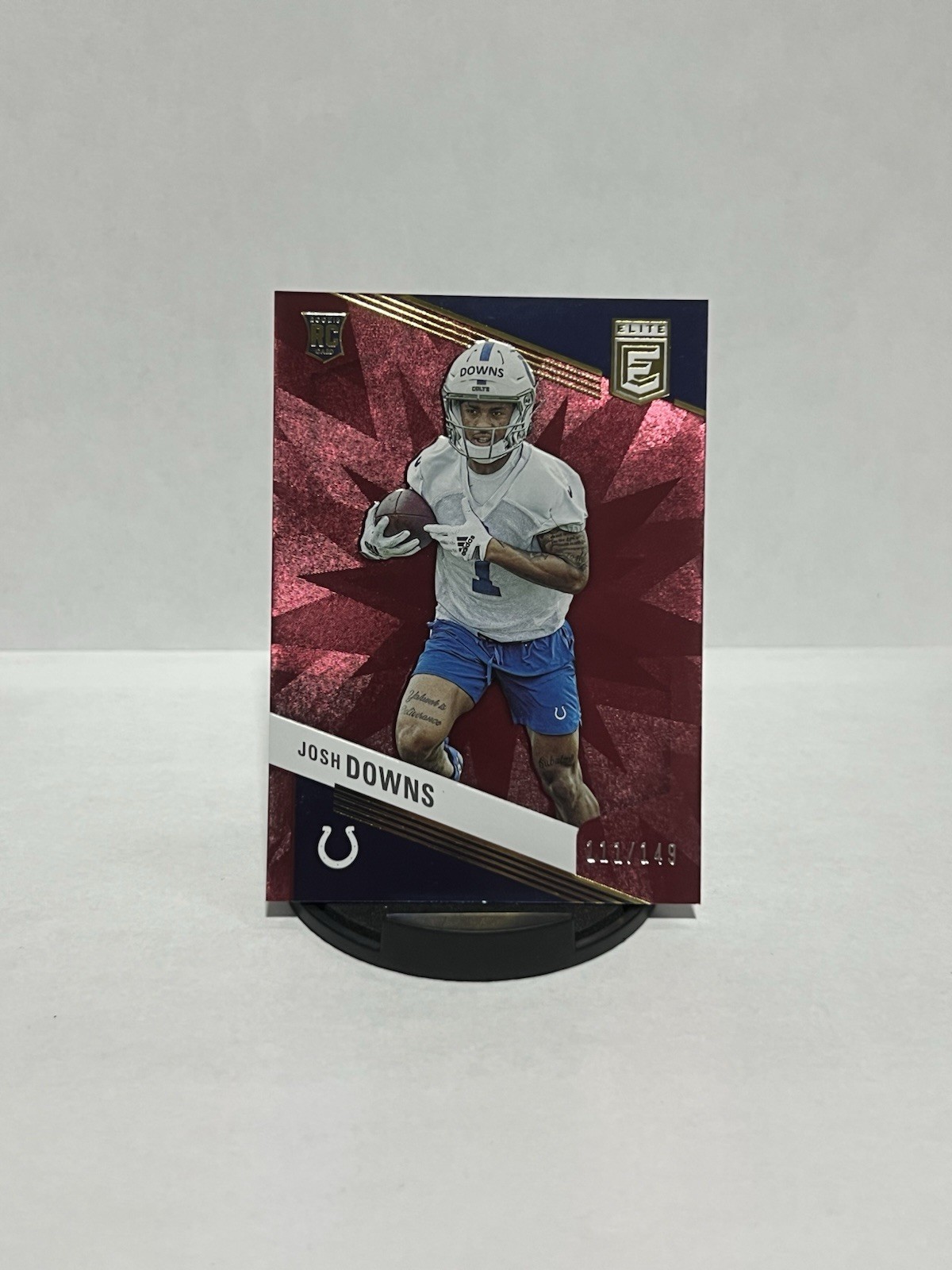 2023 Panini Donruss Elite - Rookies Josh Downs #159 Maroon /149 (RC) Colts