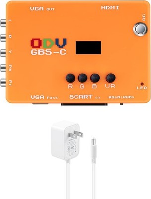 ODV-GBS-C Component VGA Scart to VGA HDMI Scan Converter Retro