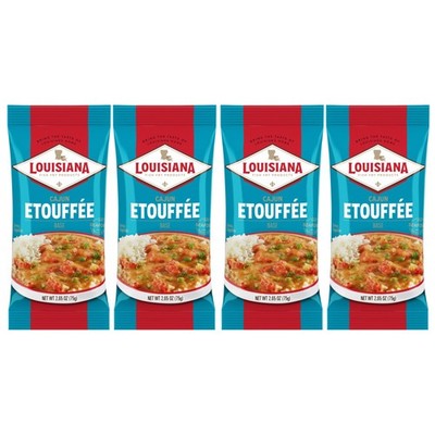 Cajun Etouffee Base Pack Of 4 Easy Family Meals Authentic Louisiana Flavor