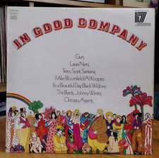 IN GOOD COMPANY Gun Nyro Spirit Santana Byrds 1st press 1970 CBS UK vinyl album