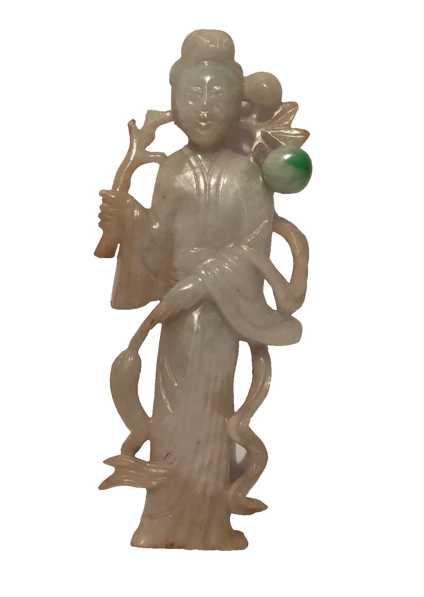 白玉观音在中国风雕像、雕像| eBay