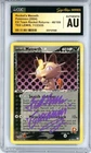 CGC Authentic Signed Ted Lewis Rocket's Meowth 46/109 Team Rocket Returns Reg