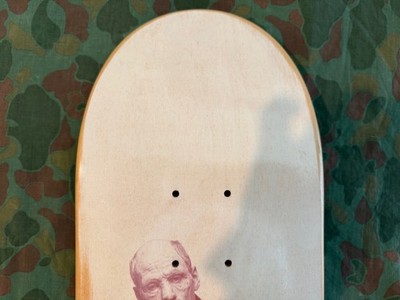 Girl Skateboards Old Man Series Rick Howard Deck 1995 Spike Jonze