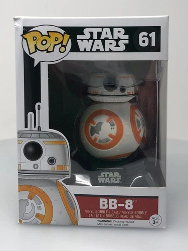 Funko POP! Star Wars The Force Awakens BB-8 #61 Vinyl Figure DAMAGED BOX