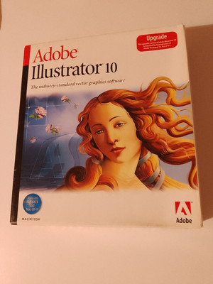 Adobe Illustrator 10 Upgrade Version (Vintage Artikel)