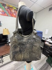 Frye Elaine Studded Leather Shoulder Bag