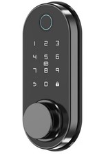 Brand New Yuidaaavzz Fingerprint Code Smart Lock 5 in 1 Matte Black App Control