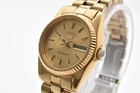 [ NEAR MINT ] SEIKO 5 4206-0510 Gold Day/Date AT Women's Vintage From JAPAN