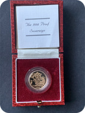 1984  Proof Full Gold Sovereign