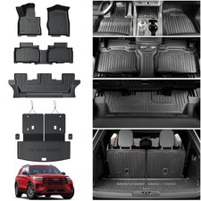Floor Mats for 2020-2025 2026 Ford Explorer 7 seat Accessories, Cargo Mat wit...