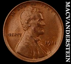 1911 Lincoln Wheat Cent - Scarce  High Grade  Lustrous  No Reserve  #K1857