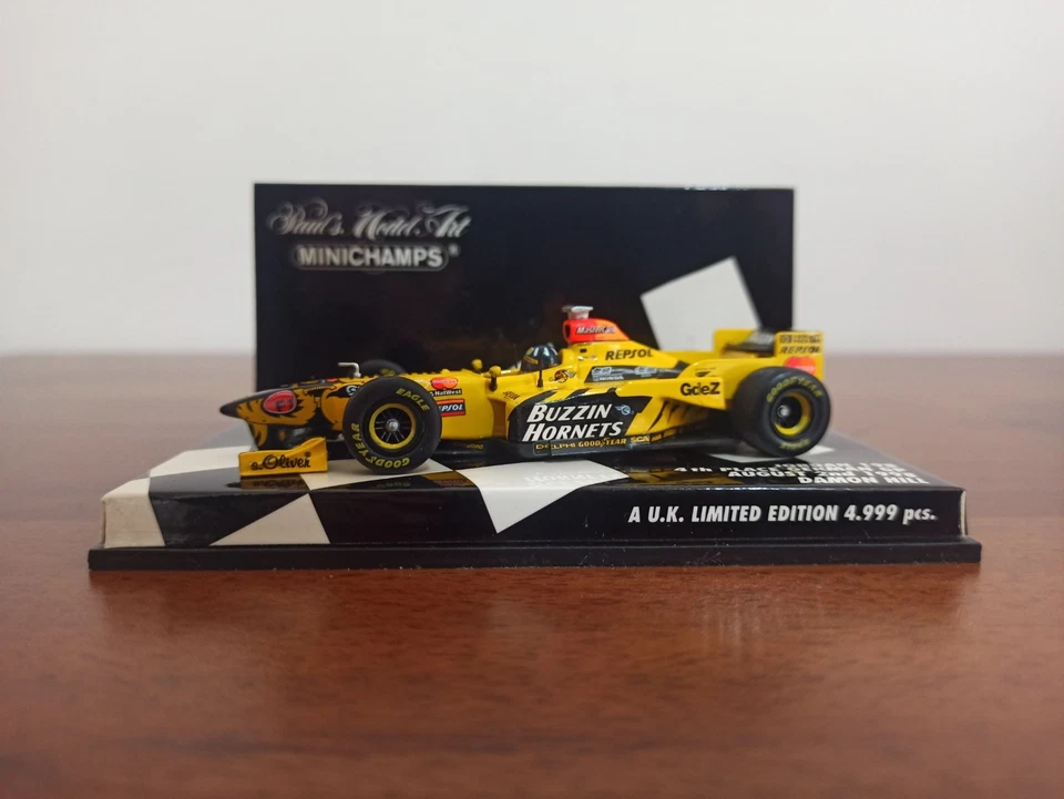 F1 D. HILL JORDAN 198 Germany GP 1998 Minichamps 1/43 - Immagine 4 di 4