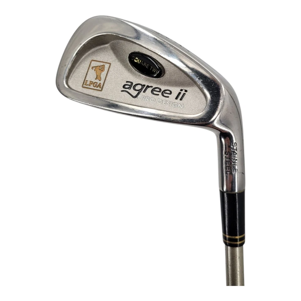 Square Two LPGA Agree II Pro Design Stainless Steel 4 Iron Ladies Graphite Shaft - Image 2 of 4