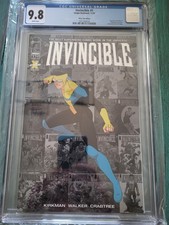 Invincible #1  Silver FOIL CGC 9.8