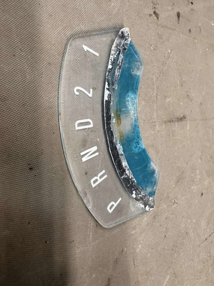 Ford Galaxie 1967 1968 columna de dirección automática indicador bisel Falcon OE Foto 3 de 4