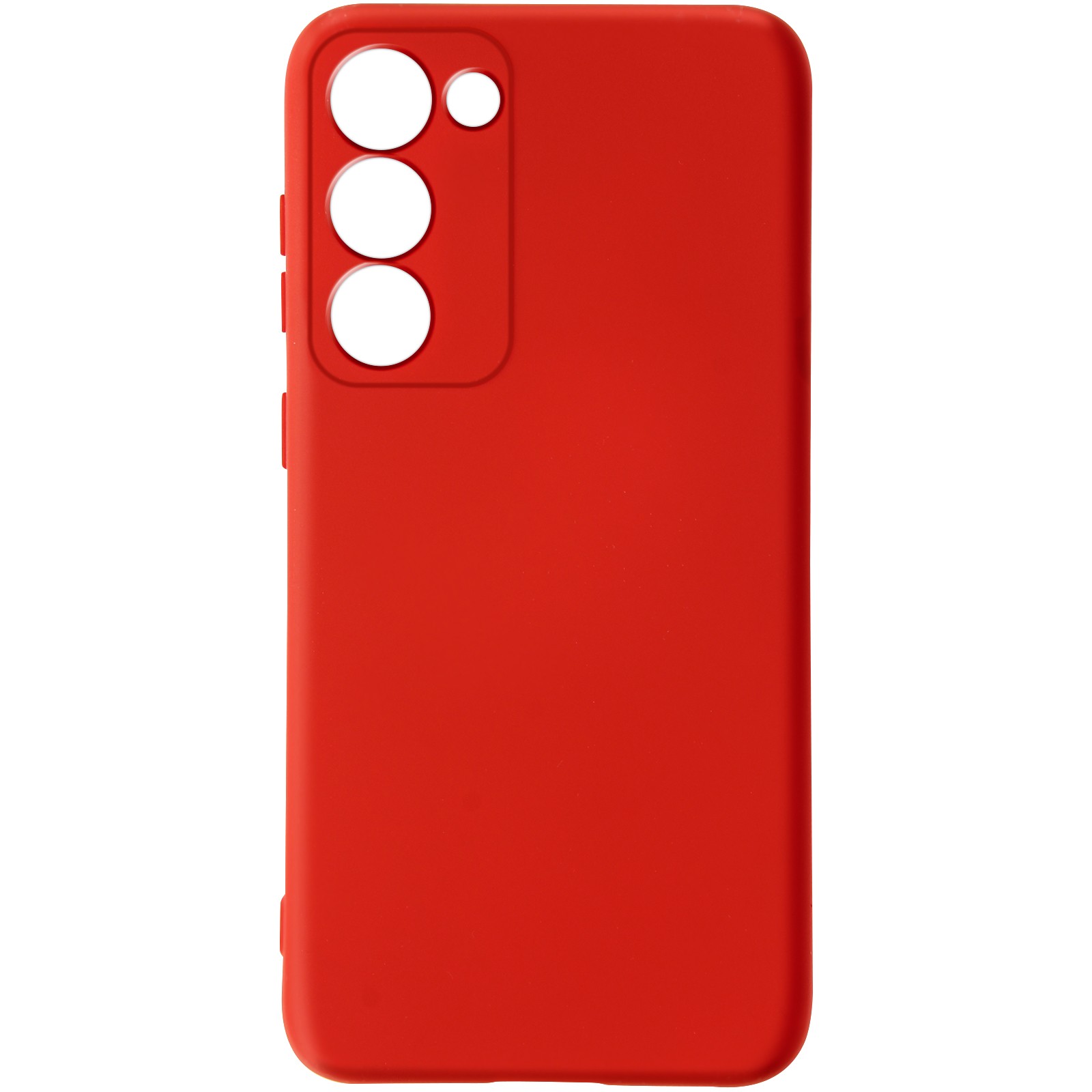 Coque silicone Galaxy S23 rouge housse antidérapante mince