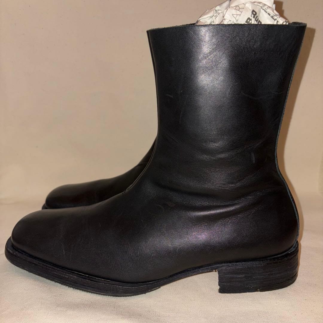 Maison Martin Margiela 0 10 Square Toe Boots Men Boots Original