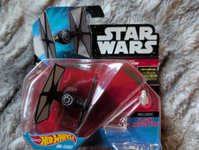 Hot Wheels Star Wars Ship The Force Awakens First Order TIE Fighter Starship