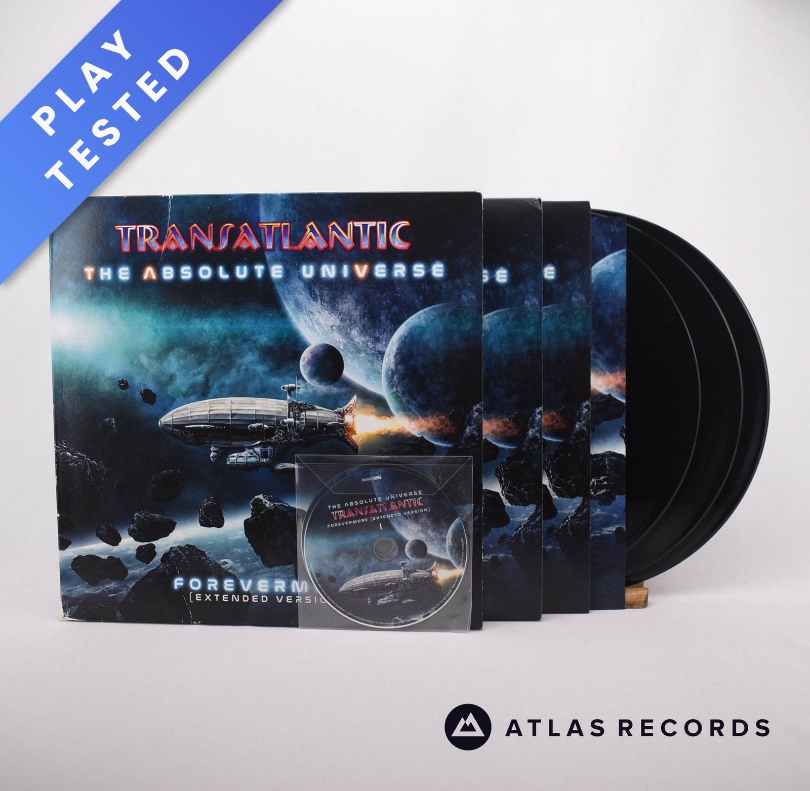 Transatlantic The Absolute Universe - Forevermore 3 x LP + 2 x CD - VG+/VG+