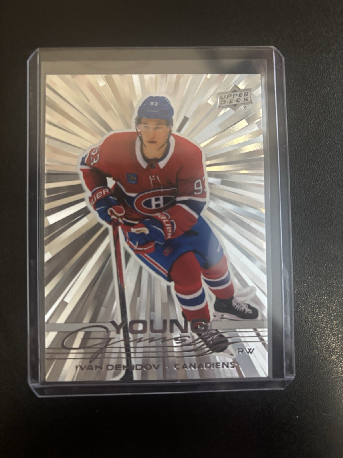 2025-26 Upper Deck Series 1 - Young Guns Ivan Demidov #205 Outburst (RC)
