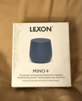 Lexon Mino Bluetooth Mini Speaker Blue LA125DB Brand NEW SEALED Box USB Type-C