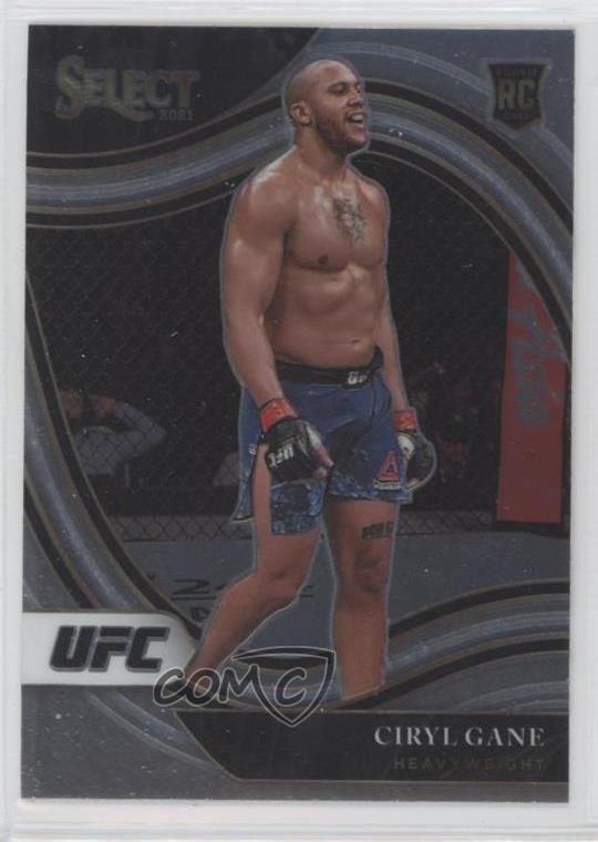 2021 Panini Select UFC Octagonside Ciryl Gane #300 11xt