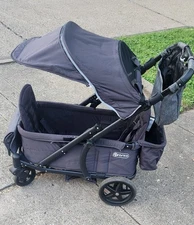 Pronto Squared Stroller Wagon With Optional Footwell