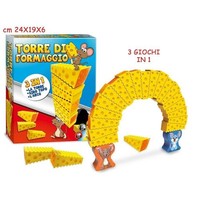 Gadget - Teorema: Gioco Sfida Torre Di Formaggio Versione Grande - Box -D- Teore