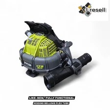 Ryobi RY38BP 175 MPH 760 CFM 38cc Gas Backpack Leaf Blower ( MISSING FLEX TUBE )