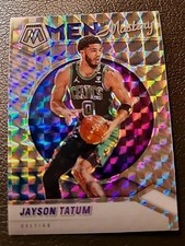 2020-21 Panini Mosaic - Men of Mastery Jayson Tatum #13 Mosaic Prizm