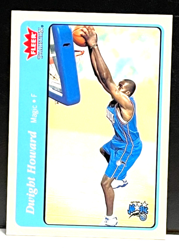 Dwight Howard 2004-05 Fleer Tradition Blue#221 (Nice Sharp Corners!!!)