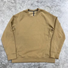 Ten Thousand Sweatshirt Mens XL Tan Crewneck Raglan Athletic Training Pullover