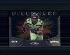 2020 Panini Prizm #24 Bobby Wagner Fireworks