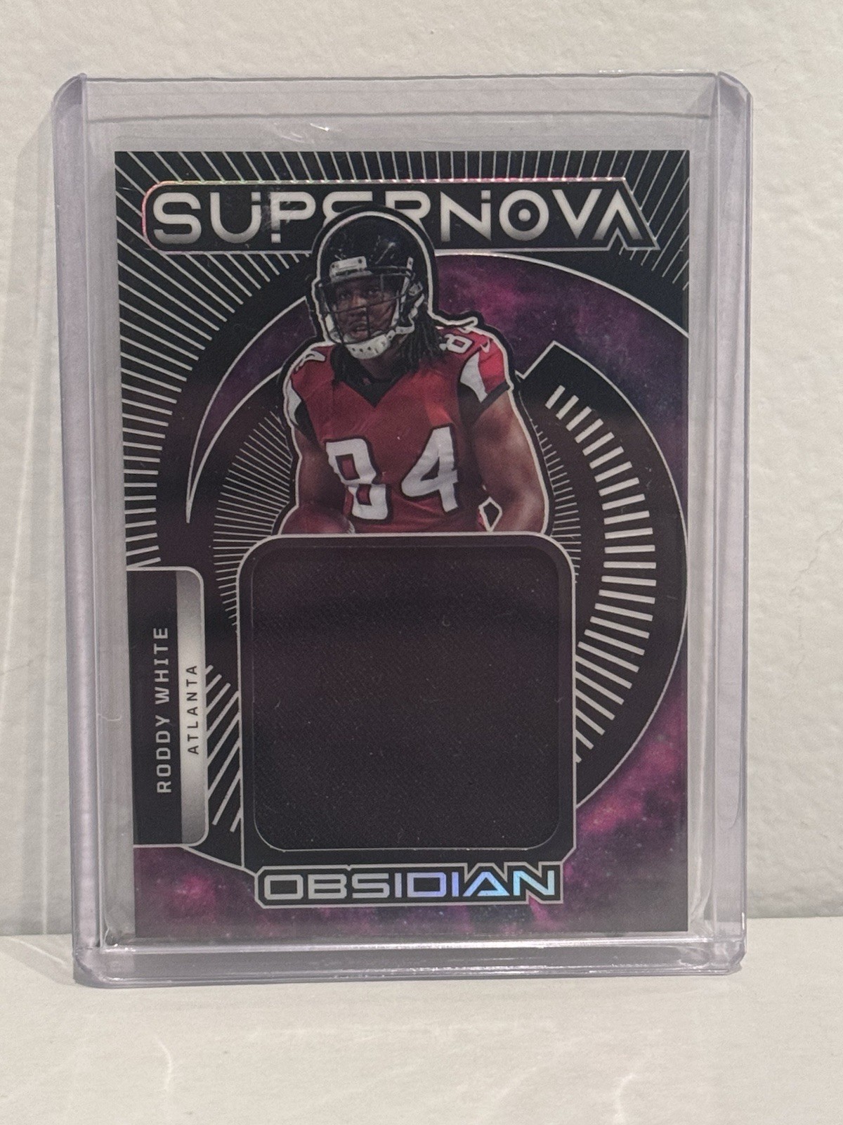 2025-26 Obsidian Roddy White Supernova Patch