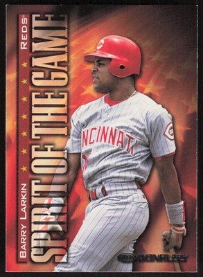 1998 Donruss Barry Larkin Spirit of the Game Card #394