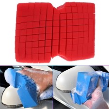 1Pcs Sponge Soft Foam Grid Sponge Large Cross Sponge Pads Car Wash Tools