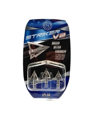 Striker V2 Broadheads - 125gr 1 1/4''